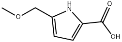 1H-Pyrrole-2-carboxylic acid, 5-(methoxymethyl)- Struktur