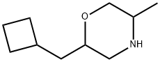 Morpholine,2-(cyclobutylmethyl)-5-methyl- Structure