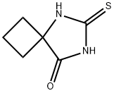 5,7-Diazaspiro[3.4]octan-8-one, 6-thioxo- Structure