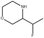 Morpholine, 3-(1-fluoroethyl)- Structure