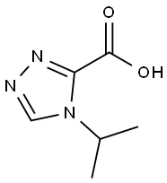 4H-1,2,4-Triazole-3-carboxylic acid, 4-(1-methylethyl)- Structure