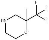 Morpholine, 2-methyl-2-(trifluoromethyl)- Structure