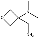 3-(aminomethyl)-N,N-dimethyloxetan-3-amine Struktur