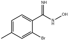 Benzenecarboximidamide, 2-bromo-N-hydroxy-4-methyl-,1564152-74-4,结构式