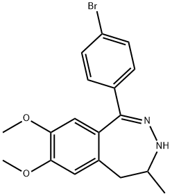 1564270-44-5 3H-2,3-Benzodiazepine, 1-(4-bromophenyl)-4,5-dihydro-7,8-dimethoxy-4-methyl-