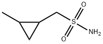 Cyclopropanemethanesulfonamide, 2-methyl- Struktur