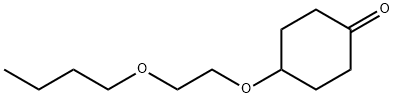 4-(2-Butoxyethoxy)cyclohexan-1-one 化学構造式