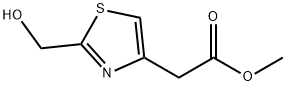 methyl 2-[2-(hydroxymethyl)-1,3-thiazol-4-yl]acetate Struktur