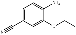 4-氨基-3-乙氧基苄腈 结构式