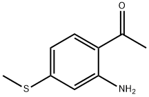 1-(2-氨基-4-(甲硫基)苯基)乙酮, 1566362-28-4, 结构式