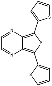 Thieno[3,4-b]pyrazine, 5,7-di-2-thienyl- 结构式
