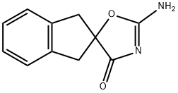 2'-amino-1.3-dihydro-4'H-spiro[indene-2.5'-oxazole]-4'-one Struktur