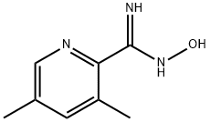 2-Pyridinecarboximidamide, N-hydroxy-3,5-dimethyl- 结构式