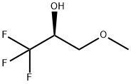 2-Propanol, 1,1,1-trifluoro-3-methoxy-, (2S)- 化学構造式