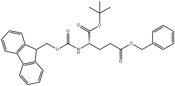 L-Glutamic acid, N-[(9H-fluoren-9-ylmethoxy)carbonyl]-, 1-(1,1-dimethylethyl) 5-(phenylmethyl) ester|