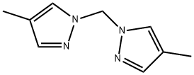 1H-Pyrazole, 1,1'-methylenebis[4-methyl- Structure