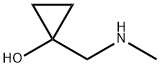 Cyclopropanol, 1-[(methylamino)methyl]- Structure