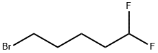 Pentane, 5-bromo-1,1-difluoro- 化学構造式