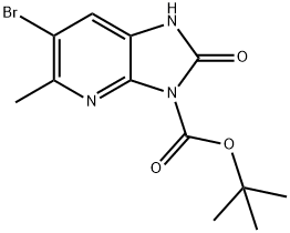 1578253-17-4 tert-butyl 6-bromo-5-methyl-2-oxo-1H-imidazo[4,5-b]pyridine-3(2H)-carboxylate