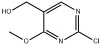 5-Pyrimidinemethanol, 2-chloro-4-methoxy- Struktur