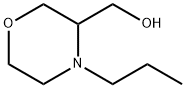 3-Morpholinemethanol, 4-propyl- 化学構造式