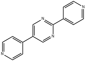 Pyrimidine, 2,5-di-4-pyridinyl- Structure