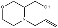 3-Morpholinemethanol, 4-(2-propen-1-yl)- 结构式