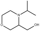 3-Morpholinemethanol, 4-(1-methylethyl)- 化学構造式