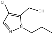 (4-chloro-1-propyl-1H-pyrazol-5-yl)methanol Structure