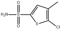 2-Thiophenesulfonamide, 5-chloro-4-methyl- Structure