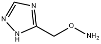 O-((1H-1,2,4-Triazol-5-yl)methyl)hydroxylamine Structure