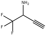3-Butyn-2-amine, 1,1,1-trifluoro- Struktur
