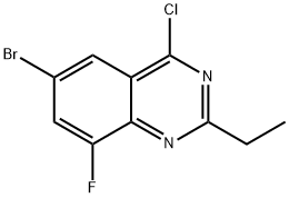 1602524-43-5 6-溴-4-氯-2-乙基-8-氟喹唑啉