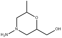 2-Morpholinemethanol,4-amino-6-methyl- Structure