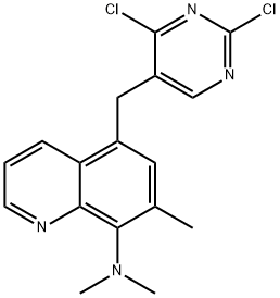 2,4-Dichloro Baquiloprim Struktur