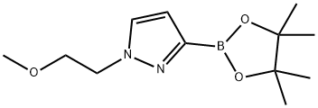 1609367-69-2 1-(2-甲氧基乙基)-3-(4,4,5,5-四甲基-1,3,2-二氧硼杂环戊烷-2-基)-1H-吡唑