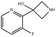 3-(3-氟吡啶-2-基)氮杂环丁烷-3-醇, 1609671-99-9, 结构式