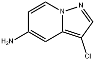 Pyrazolo[1,5-a]pyridin-5-amine, 3-chloro- Struktur