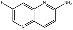 1,5-Naphthyridin-2-amine, 7-fluoro- Struktur