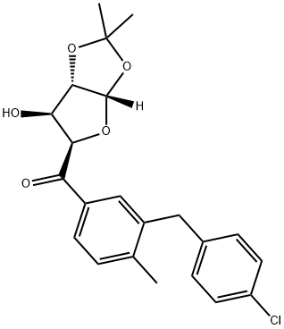 1610954-86-3 (3-(4-chlorobenzyl)-4-methylphenyl)((3aS,5R,6S,6aS)-6-hydroxy-2,2-dimethyltetrahydrofuro[2,3-d][1,3]dioxol-5-yl)methanone