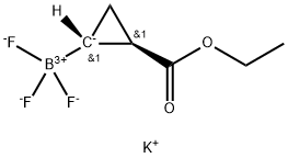 potassium rac-((1R,2R)-2-(ethoxycarbonyl)cyclopropyl)trifluoroborate|(2-(乙氧基羰基)环丙基)三氟硼酸钾