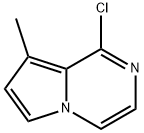 Pyrrolo[1,2-a]pyrazine, 1-chloro-8-methyl- Structure