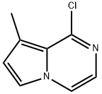 Pyrrolo[1,2-a]pyrazine, 1-chloro-8-methyl- Struktur