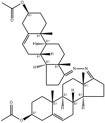 3β-17-Imino-androst-5-en-3-ol Acetate Dimer Struktur
