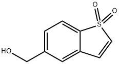 5-(Hydroxymethyl)benzo[b]thiophene 1,1-dioxide Structure