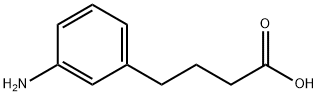 Benzenebutanoic acid, 3-amino- Struktur