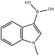 Boronic acid, B-(1-methyl-1H-indol-3-yl)- Structure
