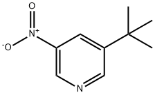 Pyridine, 3-(1,1-dimethylethyl)-5-nitro-,1619896-52-4,结构式