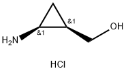 [(1R,2S)-2-氨基环丙基]甲醇盐酸盐, 1620062-72-7, 结构式