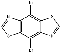 Benzo[1,2-d:4,5-d']bisthiazole, 4,8-dibromo- Struktur